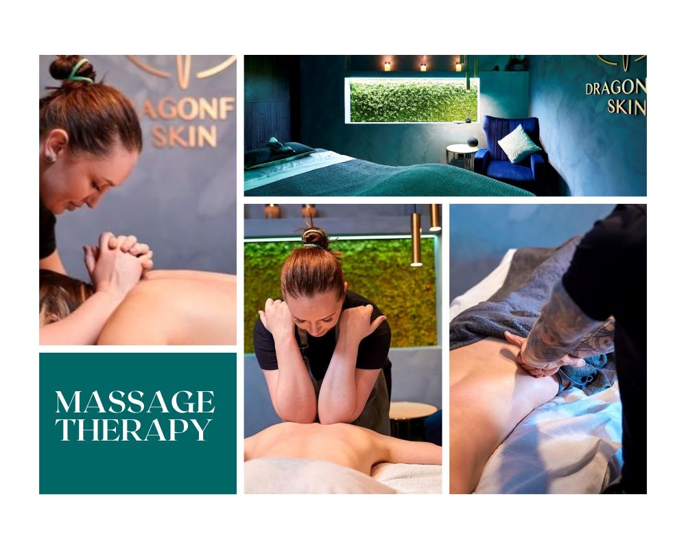 Massage Therapy - at Dragonfly Skin Day Spa Leeds