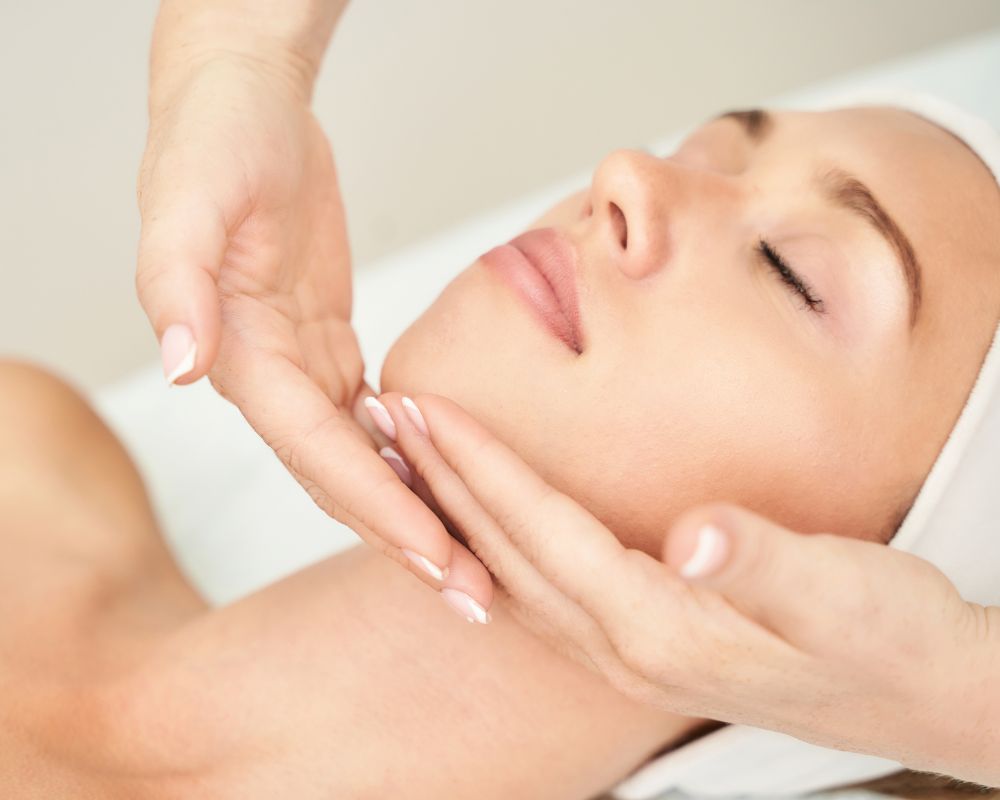 Professional anti-aging facial designed to reduce fine lines and improve skin texture